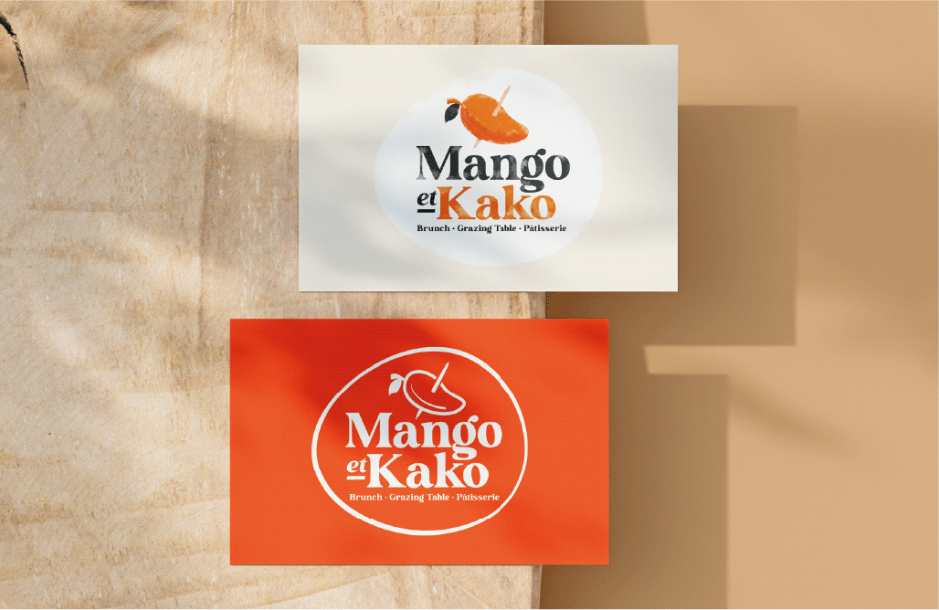 Création identité visuelle MangoEtKako@JulienOinda-Graphiste