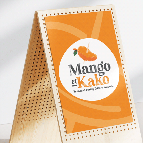 Création identité visuelle MangoEtKako@JulienOinda-Graphiste